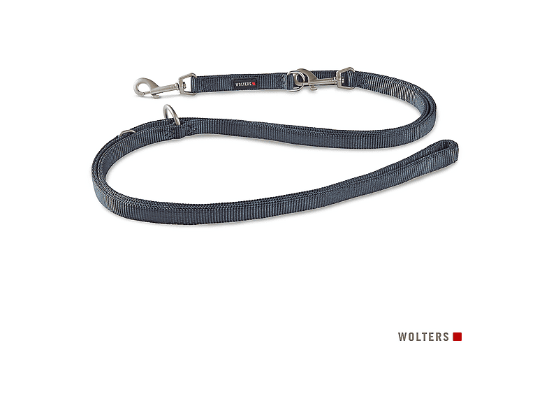 Wolters Cat&Dog Professional Führleine Classic XL – 200 Cm X 25 Mm, Rot, Doppellagig & Verstellbar