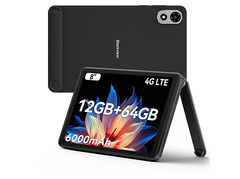 BLACKVIEW ZENO 1, Tablet, 64 GB, 8 Zoll, Schwarz