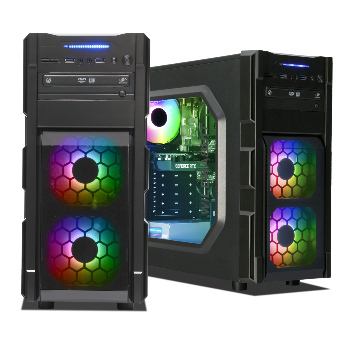 ゲーミングPC/Windows11/RTX3070/SSD512GB/HDD1TB PC Gaming | ANKERMANN-PC Business Office Work V3, AMD Ryzen 7