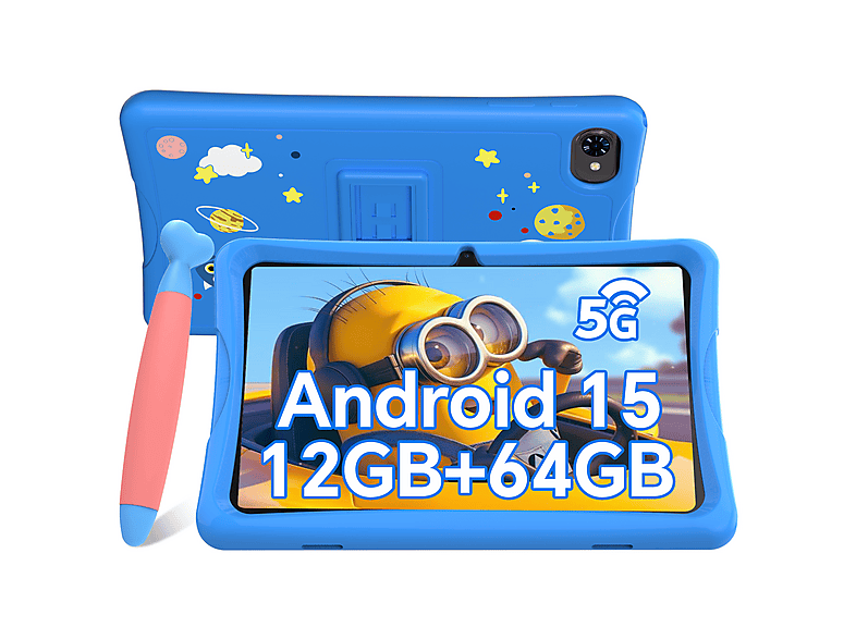 TABWEE K10, Tablet, 64 GB, 10,1 Zoll, Blau