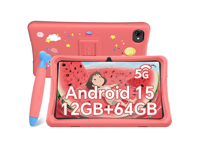 TABWEE K10, Tablet, 64 GB, 10,1 Zoll, Rosa