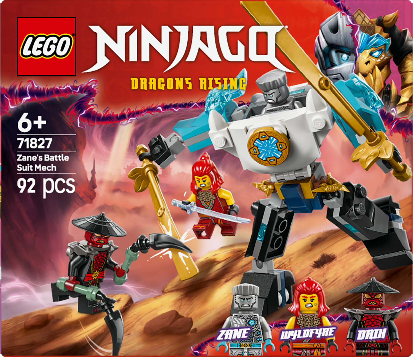 LEGO NINJAGO Zane'in Savaş Zırhı Mech'i 71827 Fiyat & Özellik