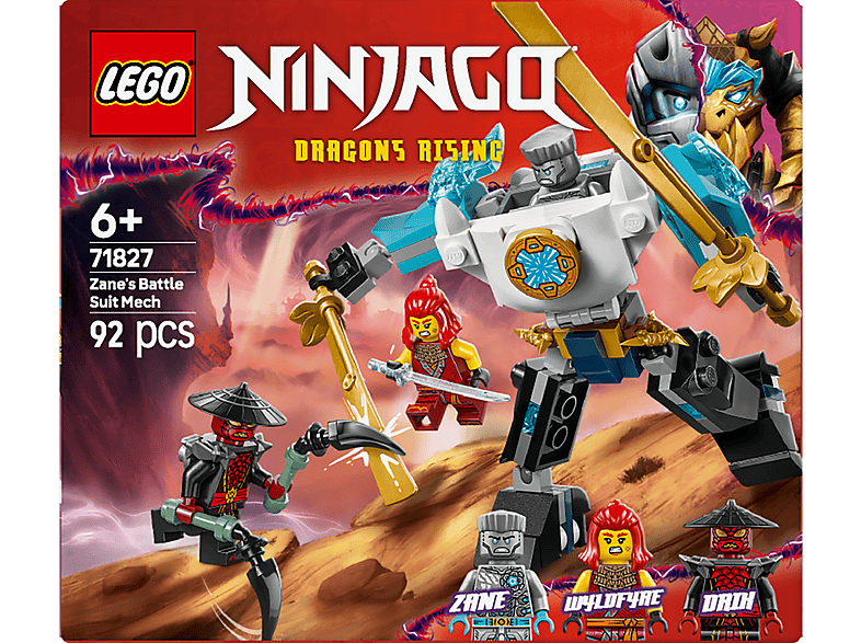 LEGO NINJAGO Zane'in Savaş Zırhı Mech'i 71827 Fiyat & Özellik