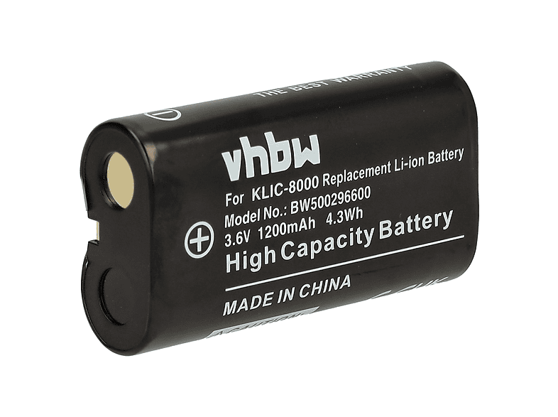 Vhbw Batteria Compatibile Per Fotocamera Ricoh Caplio R1, R2, RZ1 - 1520mAh, Li-Ion, Sostituisce DB-50