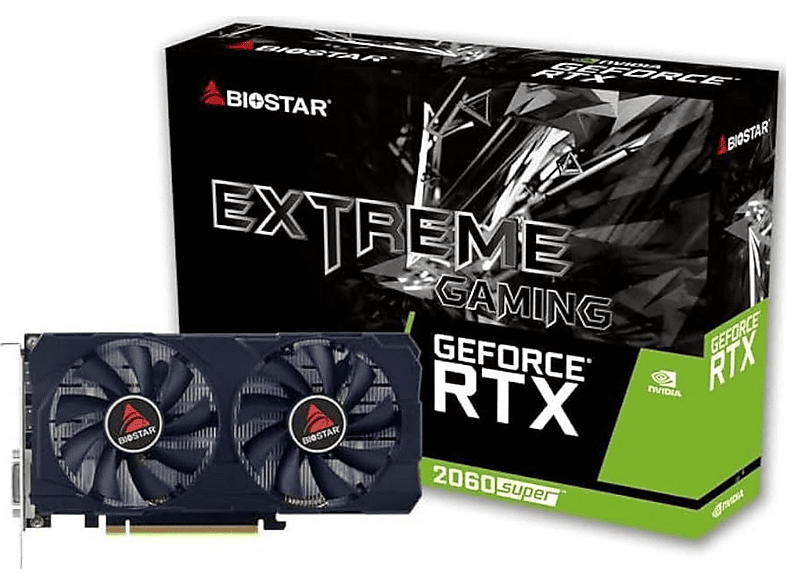 BIOSTAR GeForce RTX 2060 SUPER (NVIDIA, Grafikkarten)
