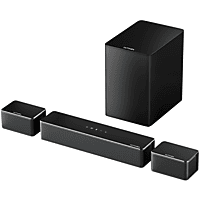 MediaMarkt ULTIMEA Poseidon D50 - 320W 5.1 Soundbar met 5,25" Draadloze Subwoofer Soundbar Zwart aanbieding