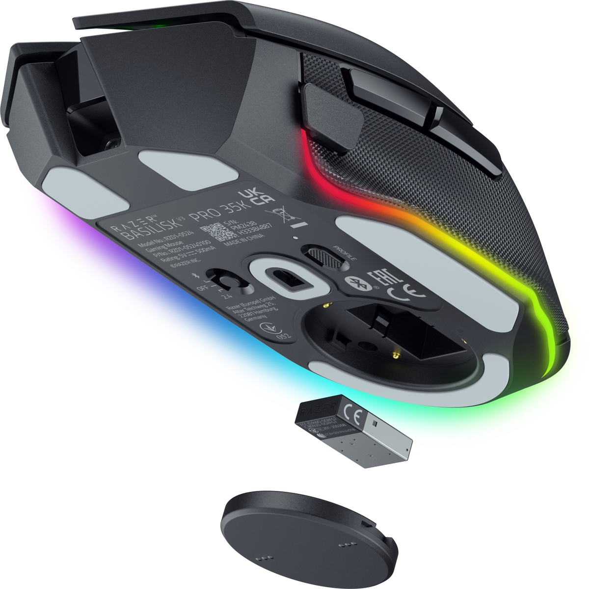 RAZER Basilisk V3 Pro 35K Kablosuz Gaming Mouse Siyah Fiyat