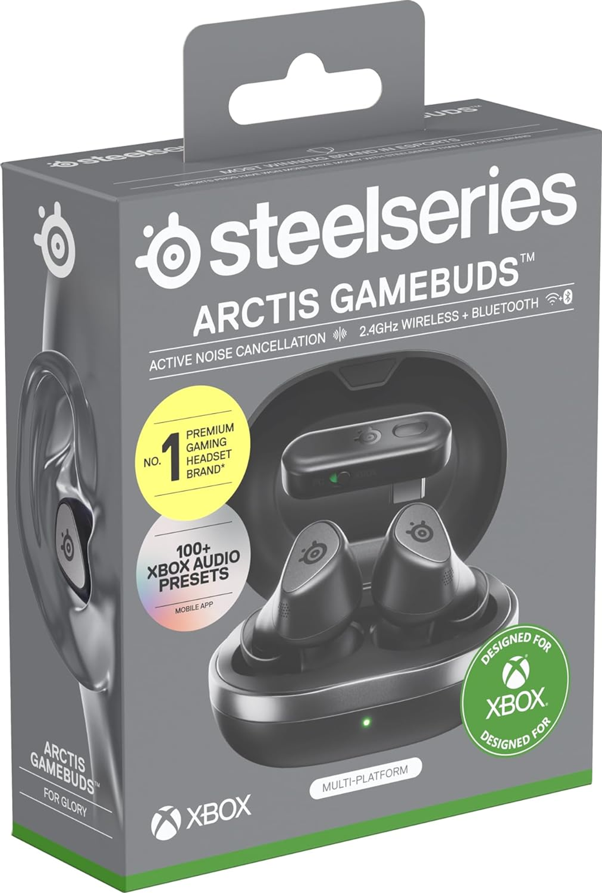 STEELSERIES 61681 ARCTIS GAMEBUDS FOR XBOX, In-ear Kopfhörer