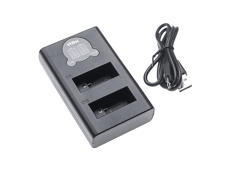 VHBW 57954 Ladegerät GoPro, schwarz