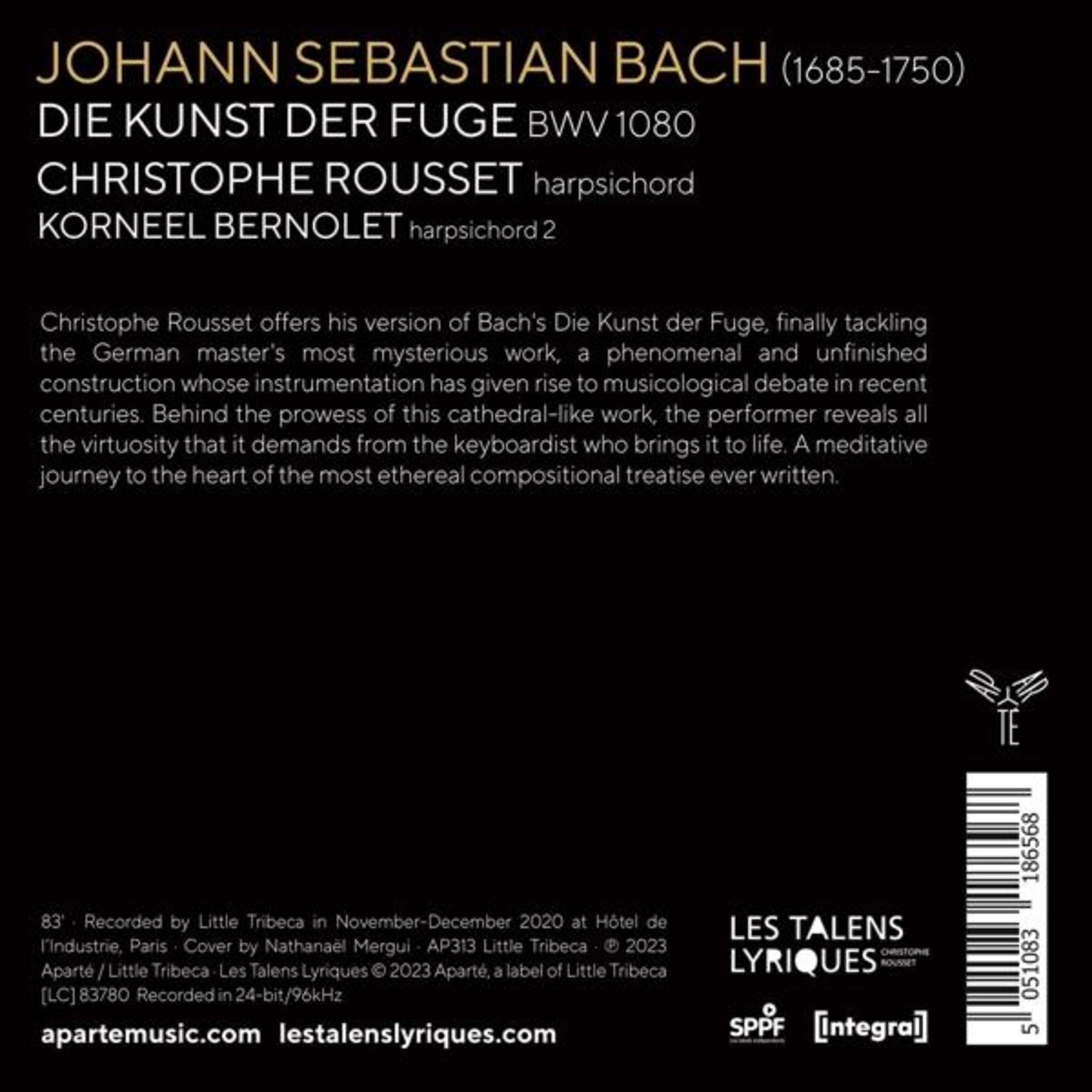 Christophe Rousset | J.S. Bach: Die Kunst Der Fuge | MediaMarkt