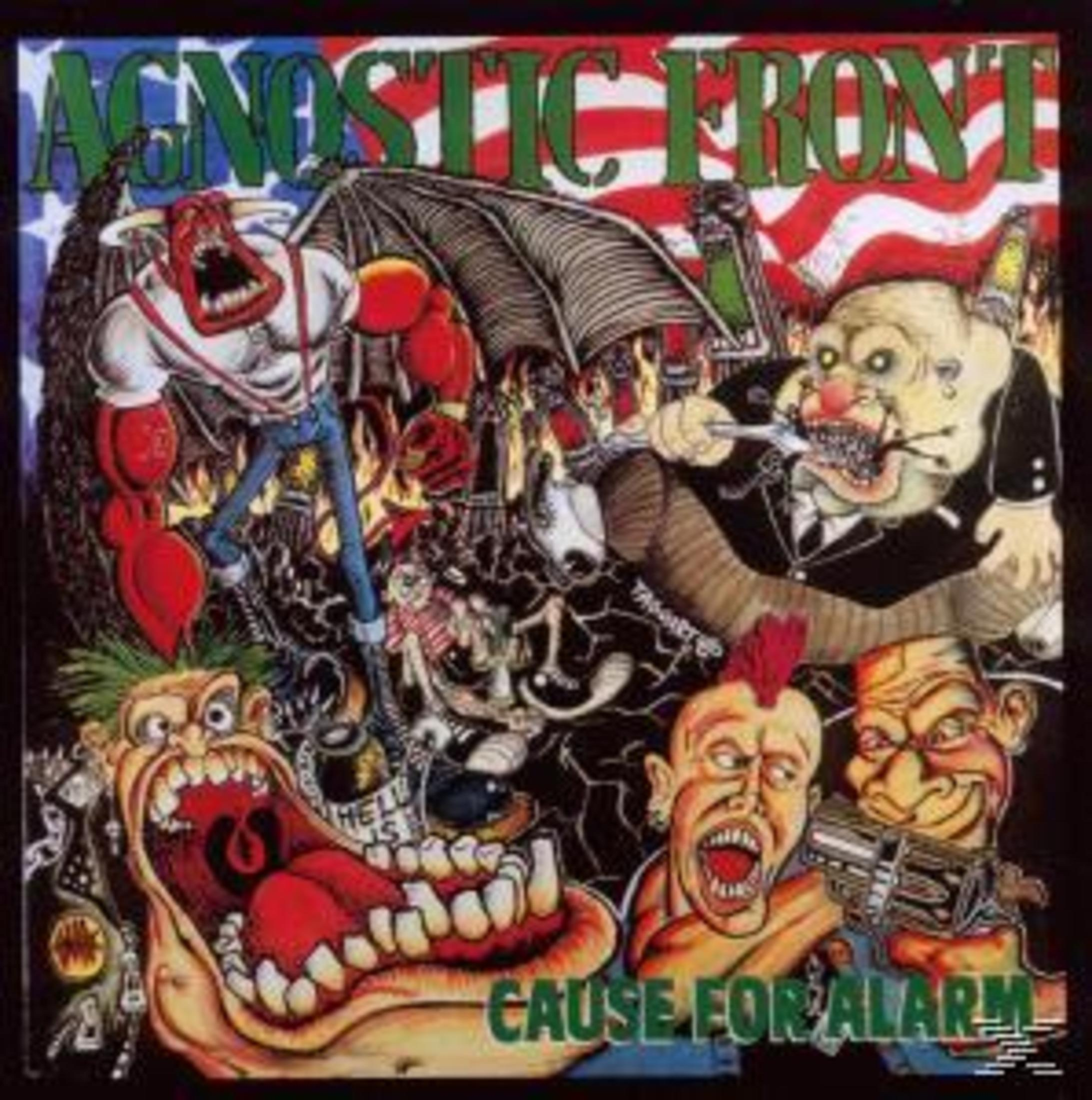 Albumcover-Kunst. Figuren mit grotesken Merkmalen, einige halten Waffen. Der Bandname steht oben, der Albumtitel unten.