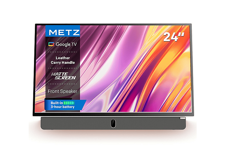METZ 24MPE7000Z LED TV (Flat, 24 Zoll / 61 cm, Full-HD+, SMART TV)