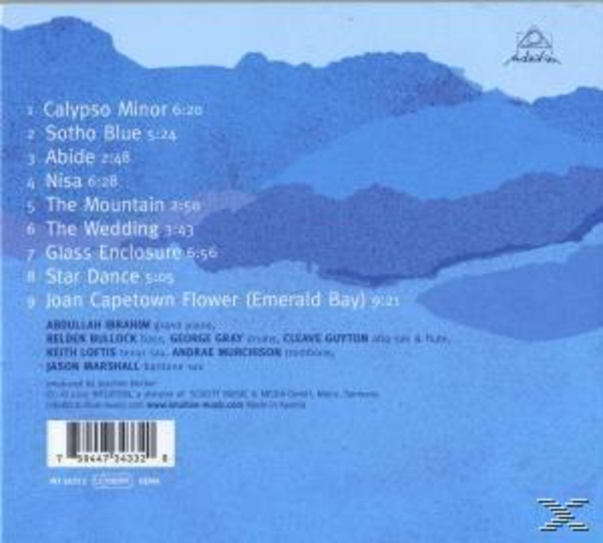 Albumcover mit blauem Hintergrund, Text mit Songtiteln und Credits. Logo oben rechts. Barcode und X-Logo unten.