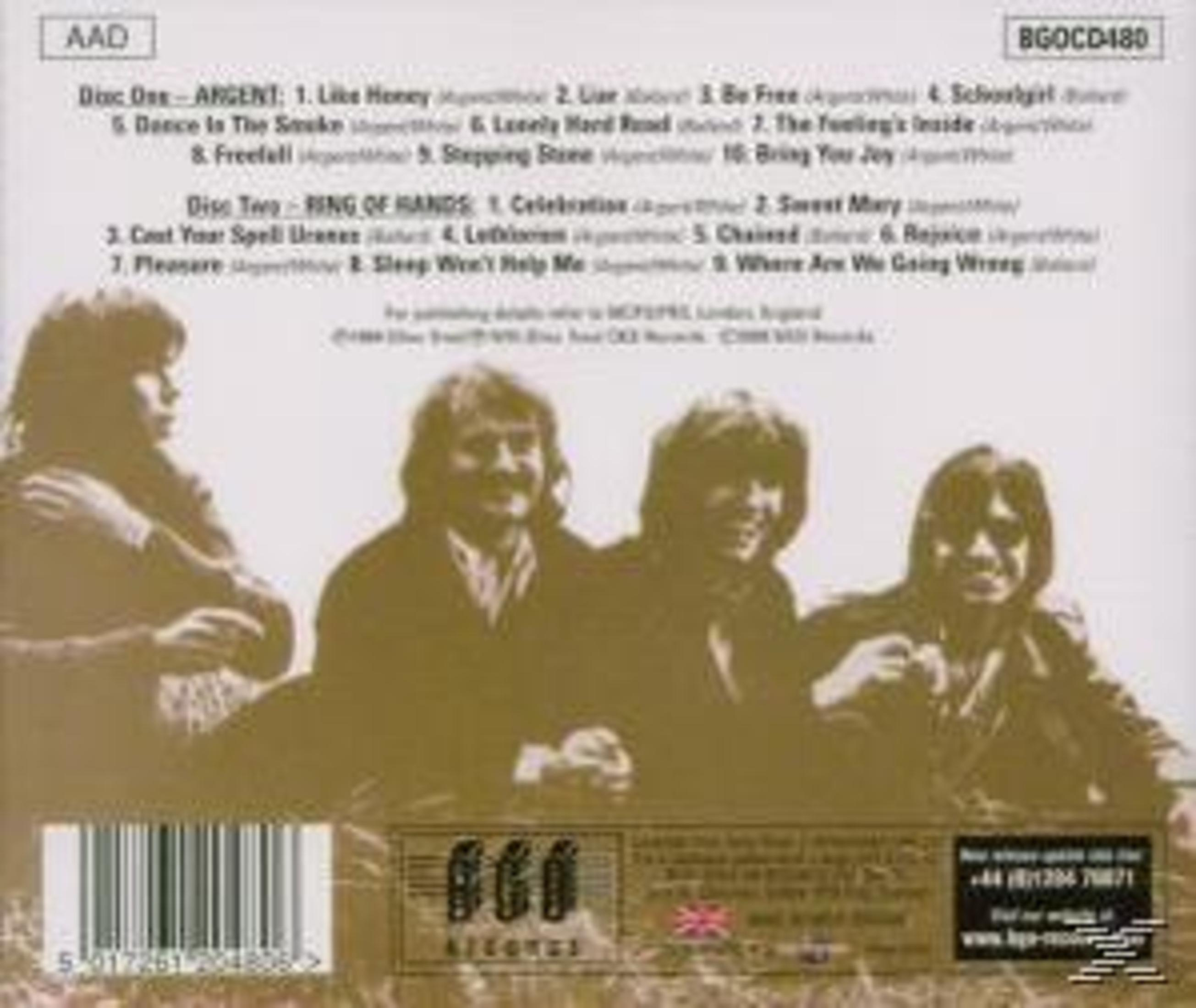 Albumcover mit vier Männern, Bandmitglieder, in Sepiatönen. Albumtitel und Titelliste sind sichtbar.