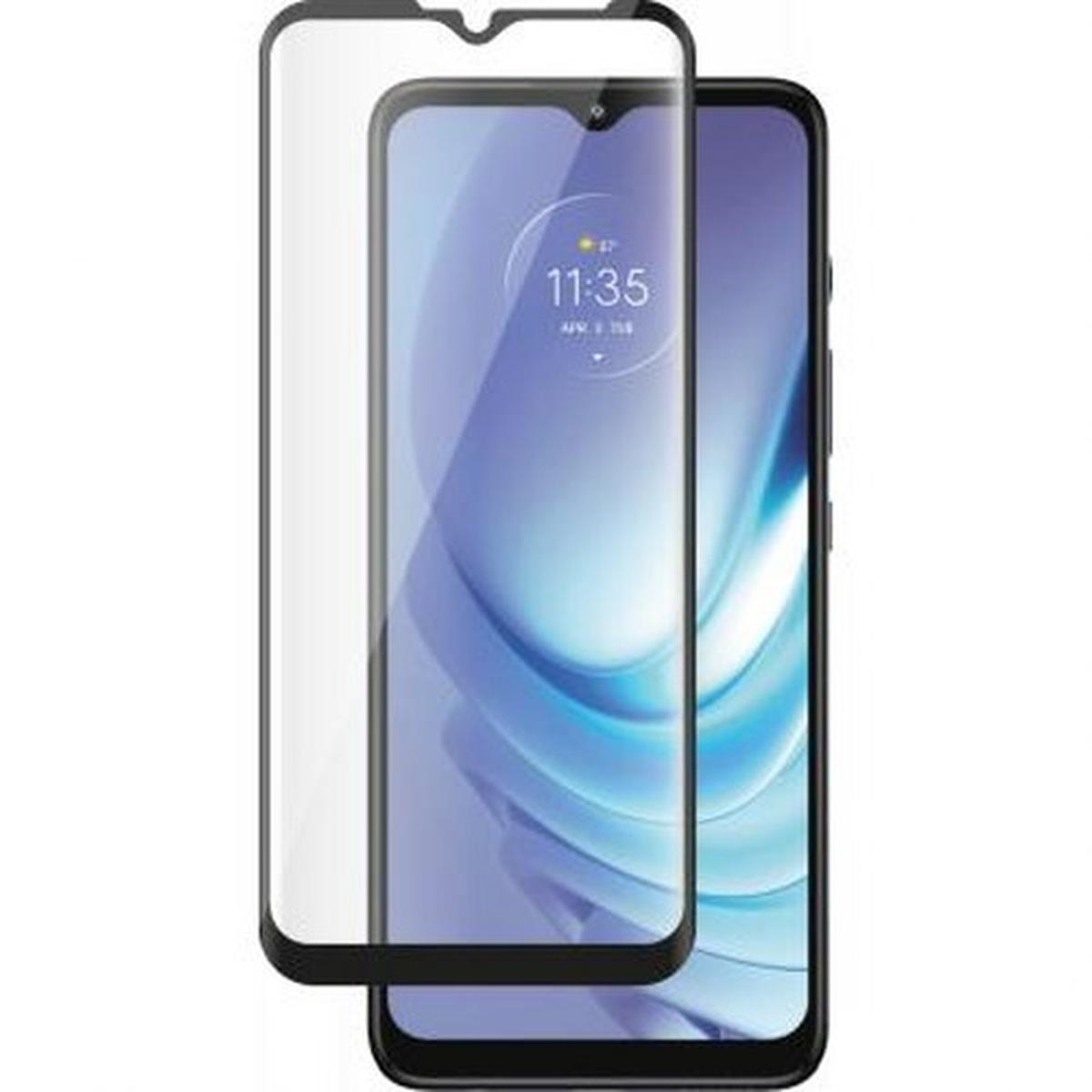 Un smartphone avec un protecteur d'écran. L'écran affiche l'heure 11:35. Le protecteur est transparent et couvre partiellement le téléphone.