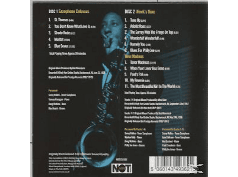 Sonny Rollins | SAXOPHONE COLOSSUS - (CD) | SATURN