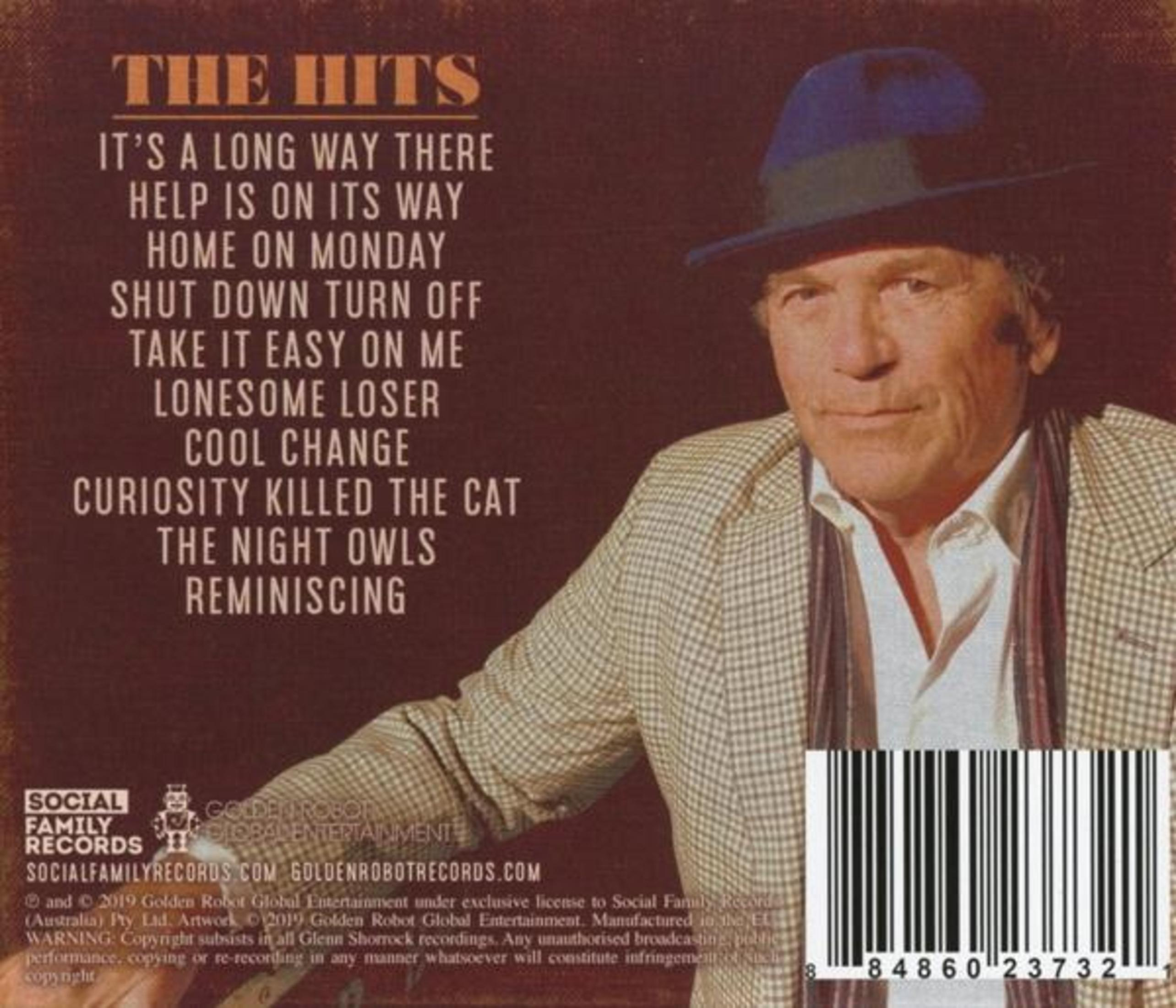 Albumcover mit einem Mann mit Hut. Text enthält Songtitel und Informationen zum Plattenlabel, mit einem Barcode unten.