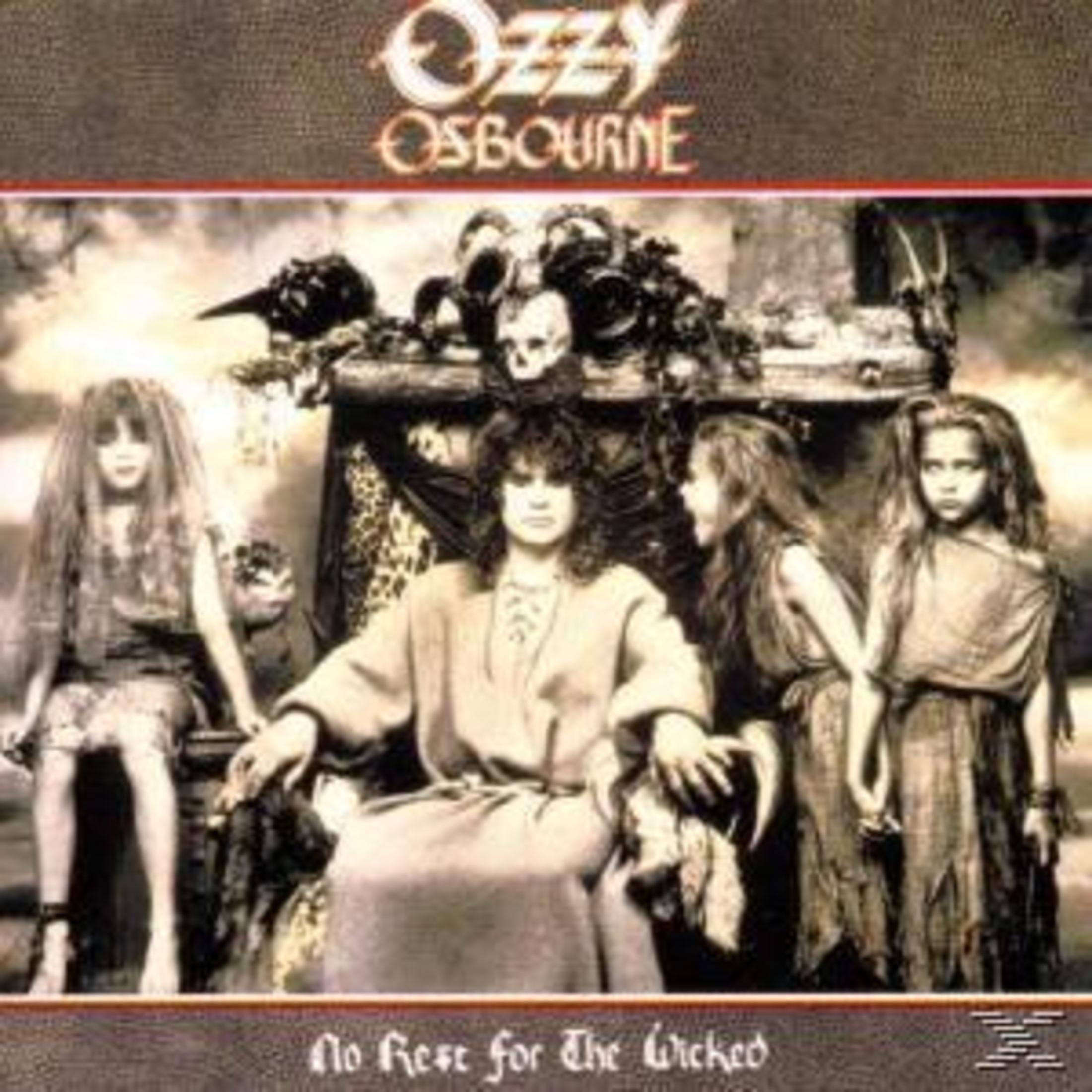 Copertina dell'album di Ozzy Osbourne. Presenta Ozzy seduto, circondato da bambini, teschi e un'ambientazione fantasy oscura. Il titolo dell'album è visibile.