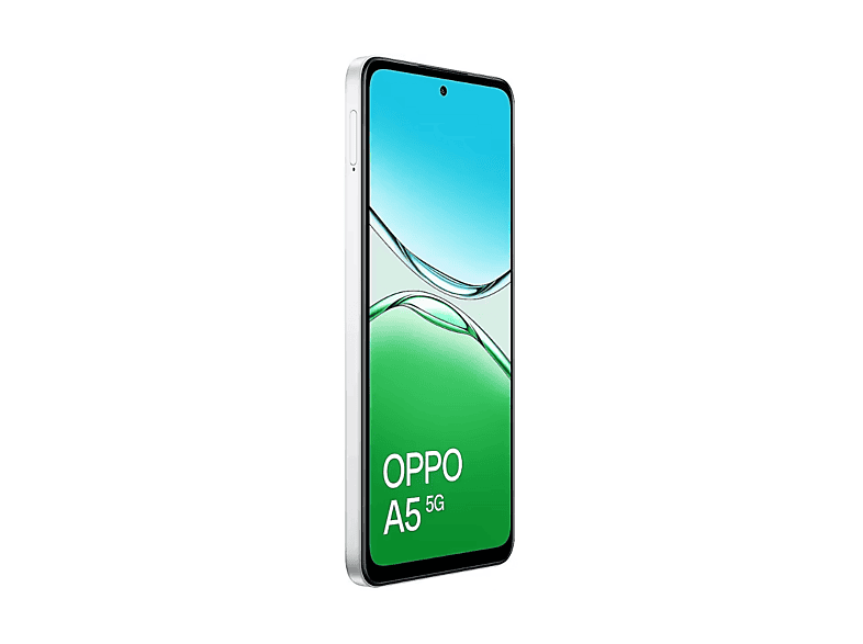 OPPO A5 5G, Blanco, Móvil Android, 128 GB, 4 GB RAM, 6,67 