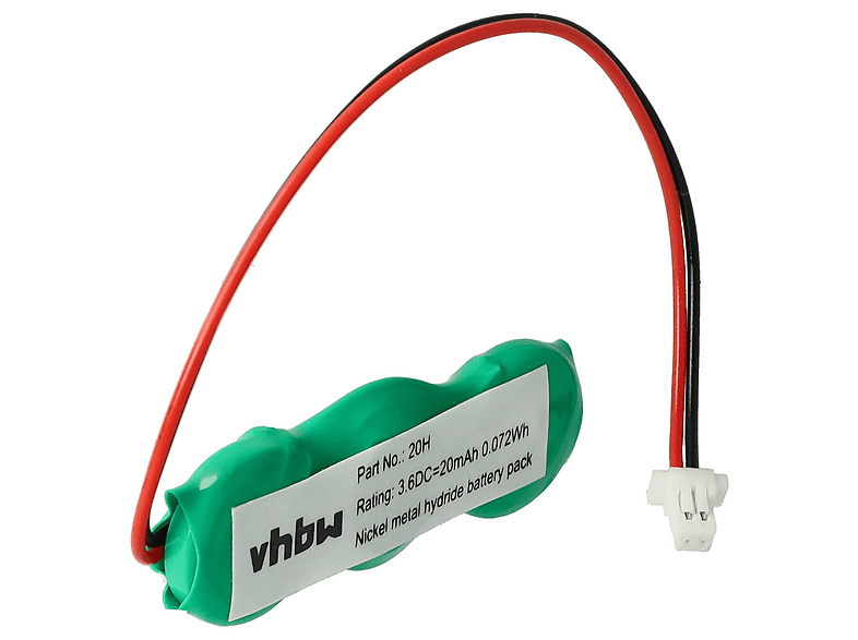 VHBW 20589 NiMH Akku, NiMH, 20 mAh | MediaMarkt