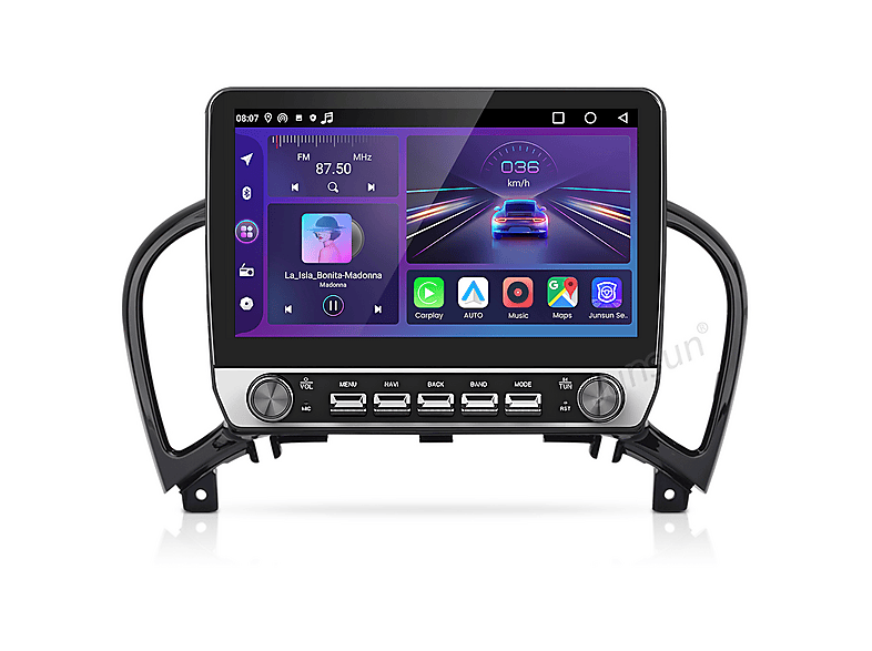 Autorradio | para Nissan Juke 2010-2014 Carplay Android Auto 64GB ...