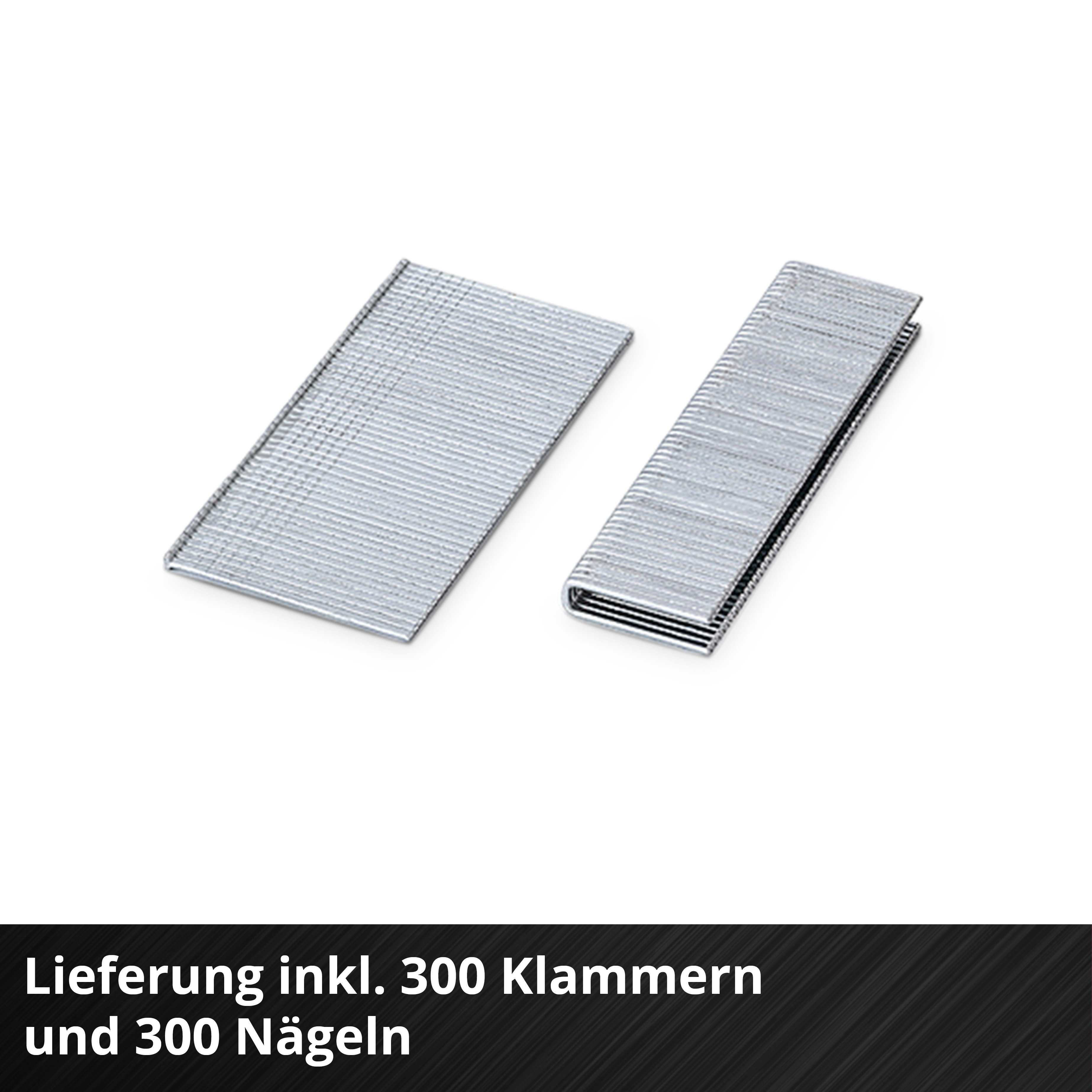 Zwei Metalltackpacks auf weißem Hintergrund. Die Packs sind rechteckig. Eines ist flach, das andere gefaltet.