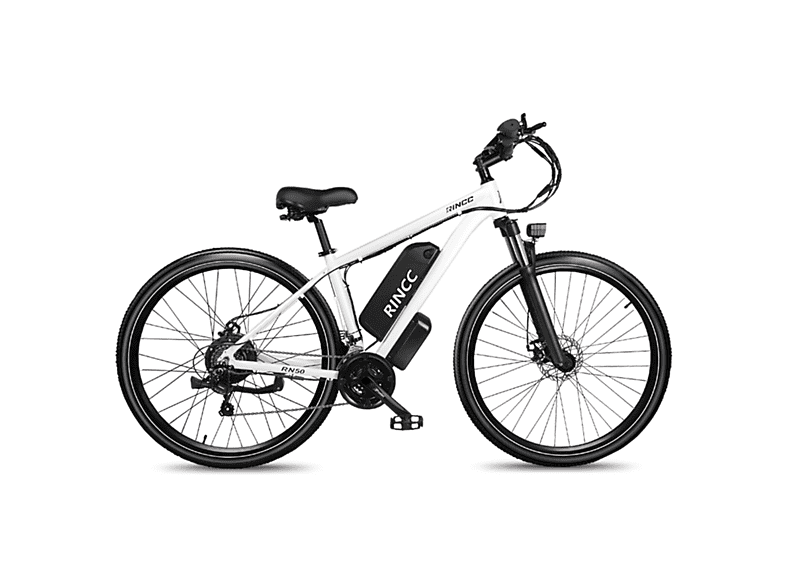 RINCC RN50 Urbanbike (Laufradgröße: 29 Zoll, Herren-Rad, 720 Wh, Weiß)