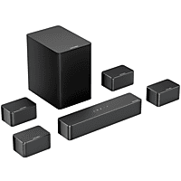 MediaMarkt ULTIMEA Poseidon D70 - 7.1 Soundbar met 6,5" Draadloze Subwoofer, APP Bediening Soundbar Zwart aanbieding