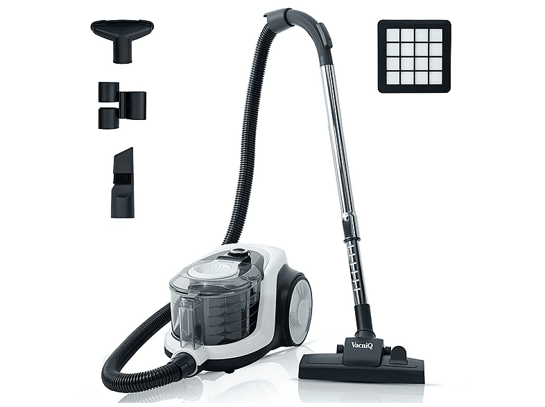 INSE BR5 899W Bodenstaubsauger, maximale Leistung: 600 Watt, Schwarz)