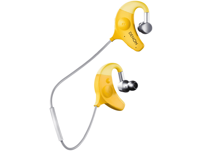 DENON AH-W150 Kablosuz Kulak İçi Kulaklık Sarı