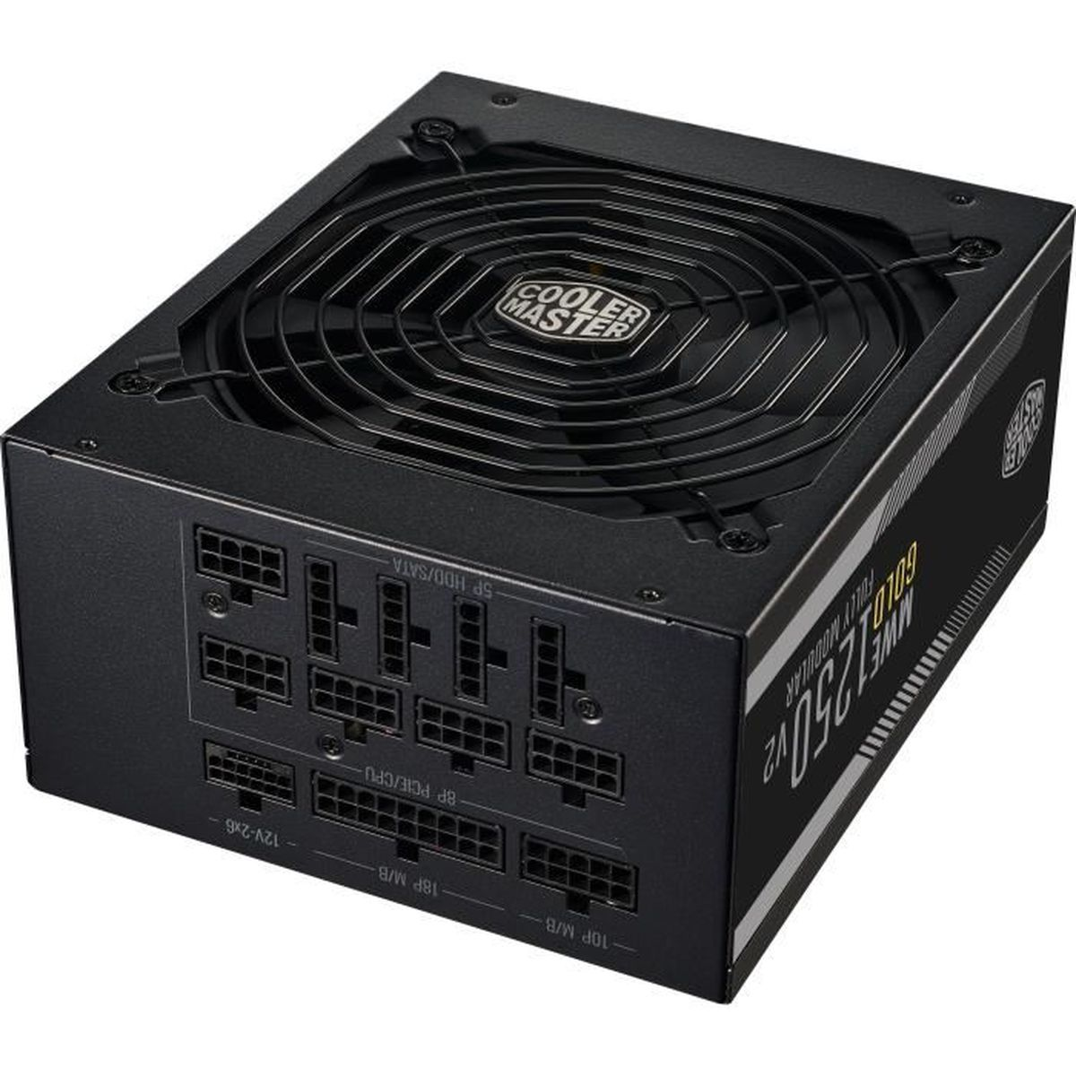 COOLER MASTER MWE Gold 1250 V2 ATX 3.1 1250 W Güç Kaynağı Siyah