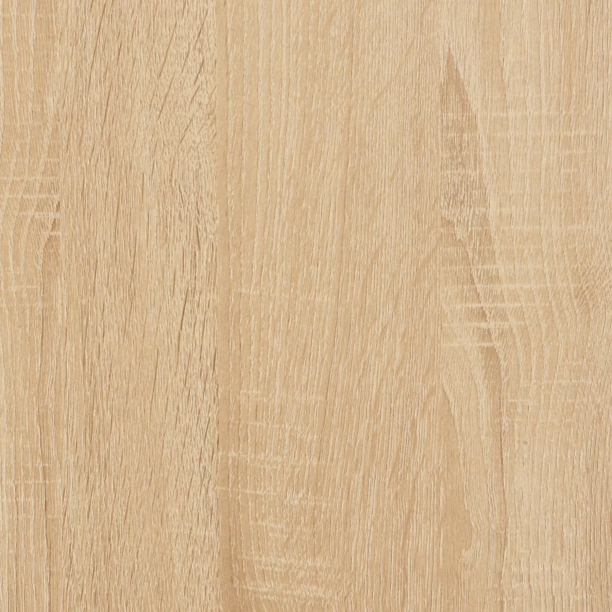 Nahaufnahme einer Holzoberfläche. Das Holz hat eine hellbraune Farbe mit sichtbarer Maserung und Textur, die vertikal angeordnet ist.