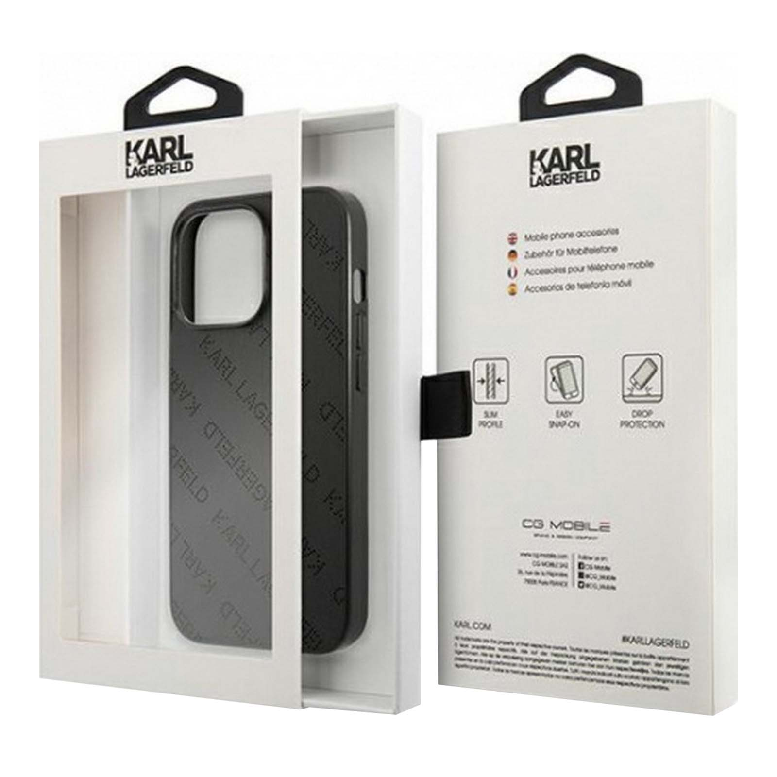 KARL LAGERFELD KLHCP13XPTLK, Backcover, Apple, iPhone 13 Pro Max ...