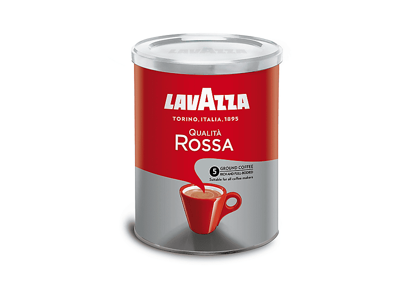LAVAZZA 3609 250GR QUALITA ROSSA DOSE gemahlener Kaffee (Kaffeevollautomaten)