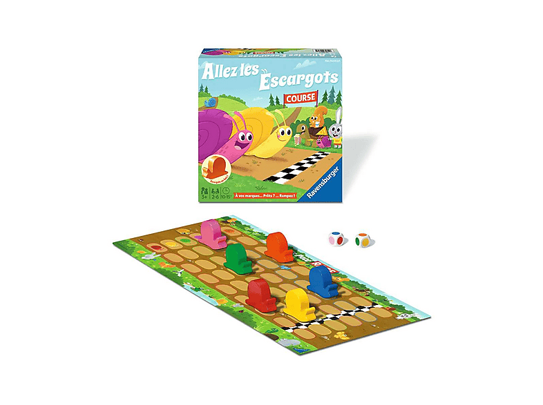 Ravensburger Allez les escargots ! - Jeu de stratégie - Achat & prix