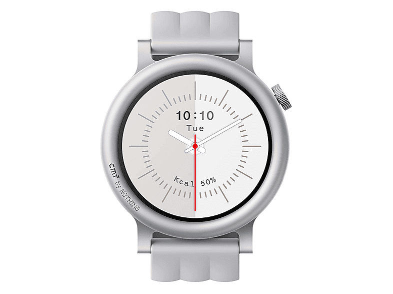 NOTHING Watch 3 Pro Smartwatch Silikonkautschuk, Light Grey