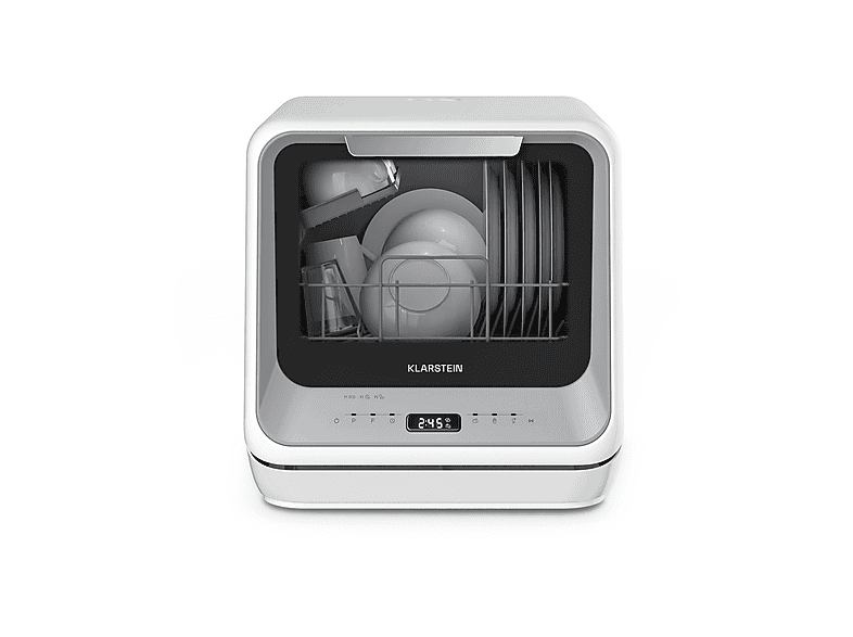 KLARSTEIN Amazonia Mini Mini Geschirrspüler (Standgerät, 43,50 cm breit, D)