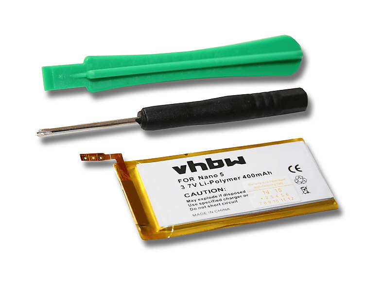 VHBW 61004 Li-Polymer Akku, Li-Polymer, 400 mAh | SATURN
