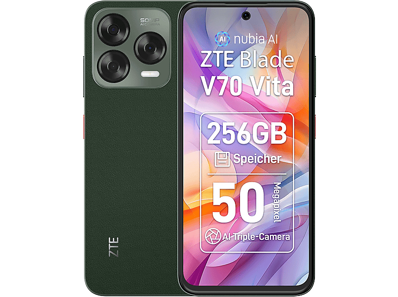 ZTE BLADE V70 VITA JADE GREEN 256 GB Jade Green Dual SIM