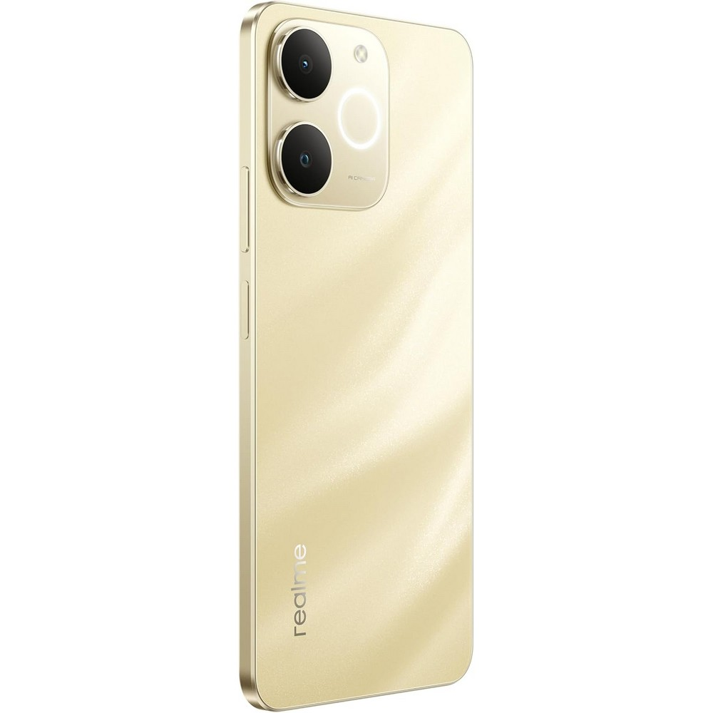 realme Note 70T ゴールド4+64GB REALME Note 70T 4G, Gold, Móvil Android, 128,00 GB, 4 GB RAM, 6,74
