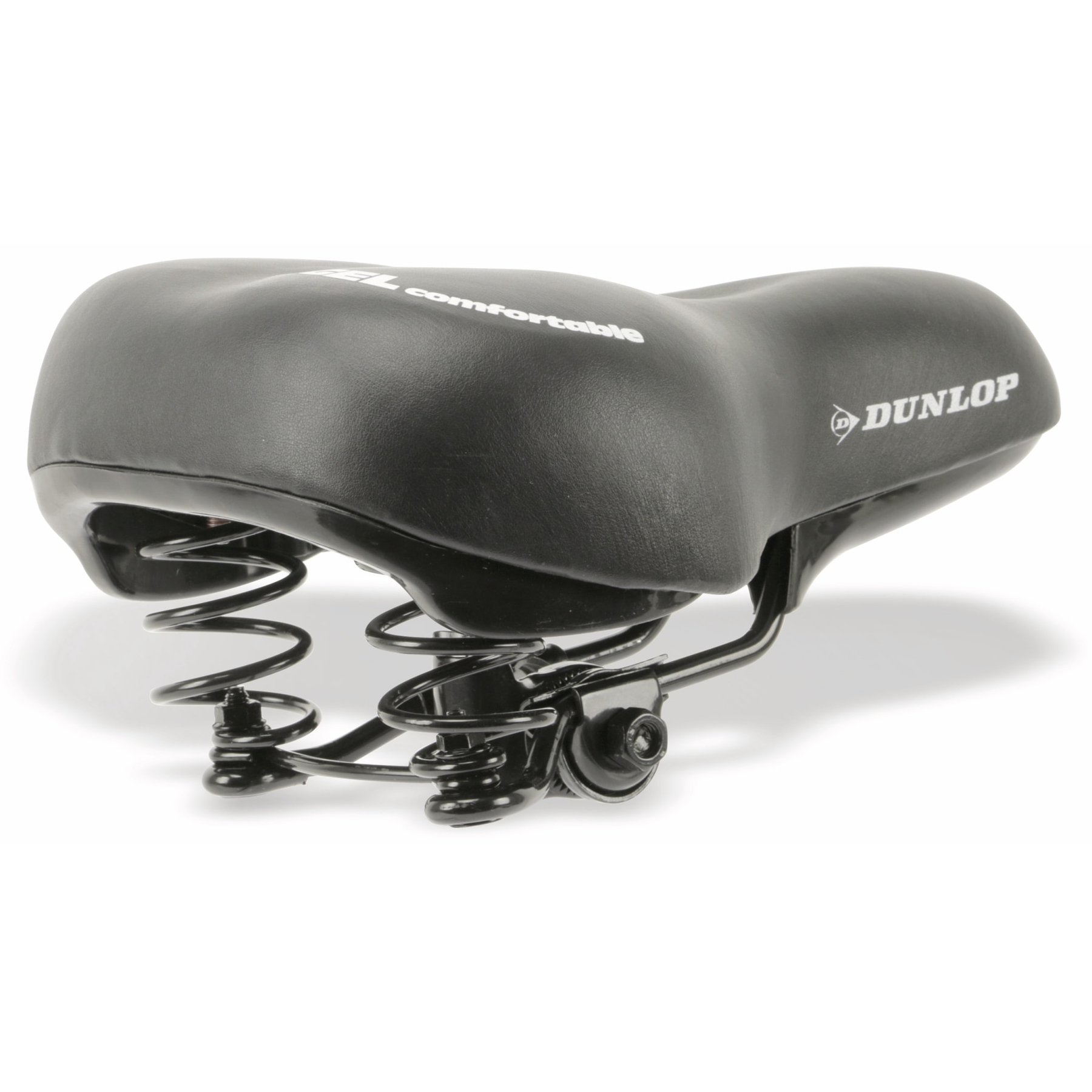 DUNLOP Fahrrad-Gel-Sattel Fahrradsattel, schwarz | MediaMarkt