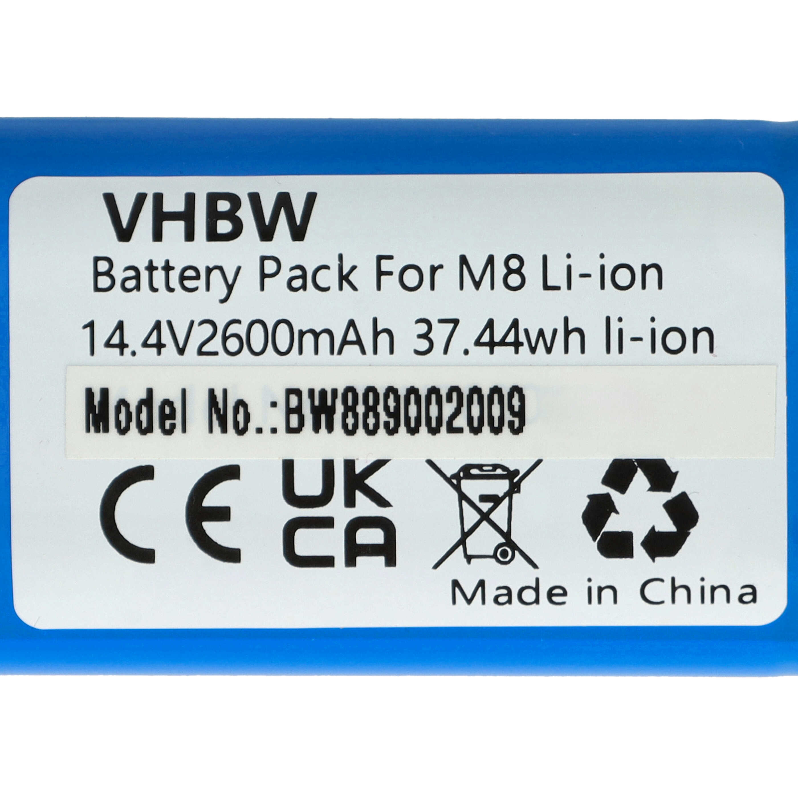 VHBW 77334 Li-Ion Akku, Li-Ion, 14.4 Volt, 2600 mAh | MediaMarkt