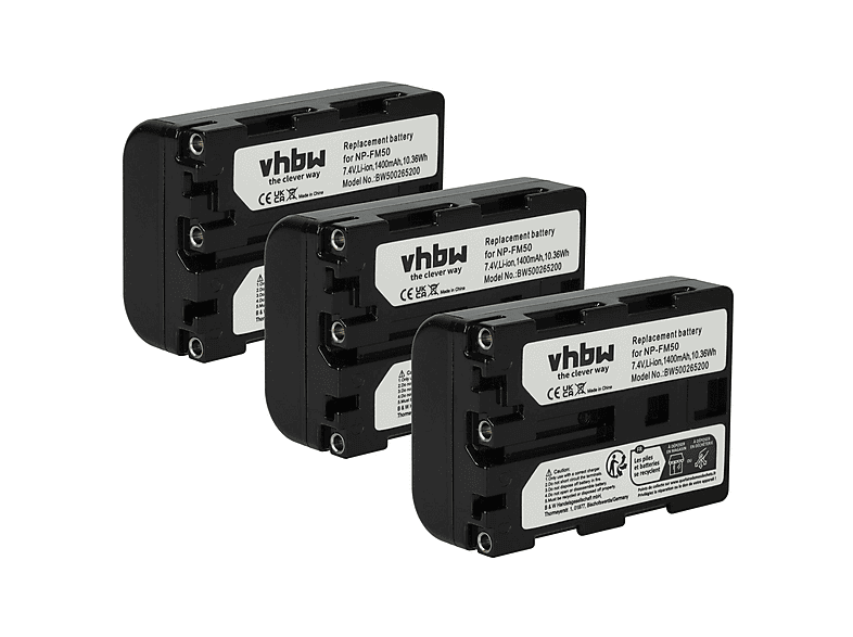 VHBW 80038 Li-Ion Akku, Li-Ion, 1400 mAh | MediaMarkt