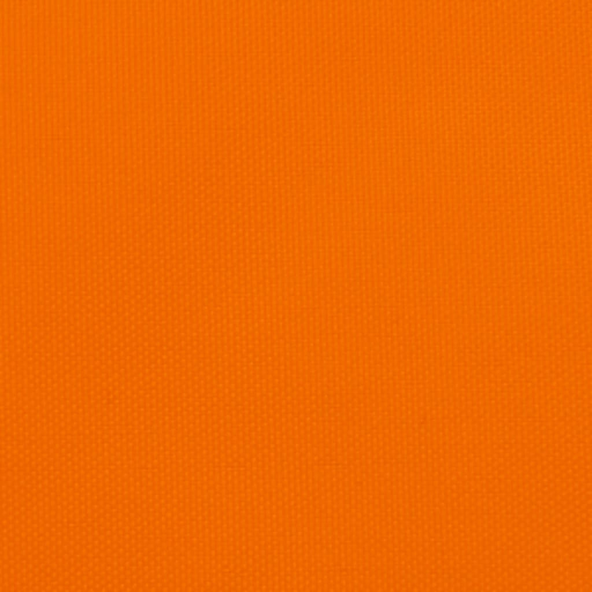 Primo piano di una superficie arancione strutturata. La trama sembra essere un tessuto o un materiale tessuto con un colore uniforme e brillante.