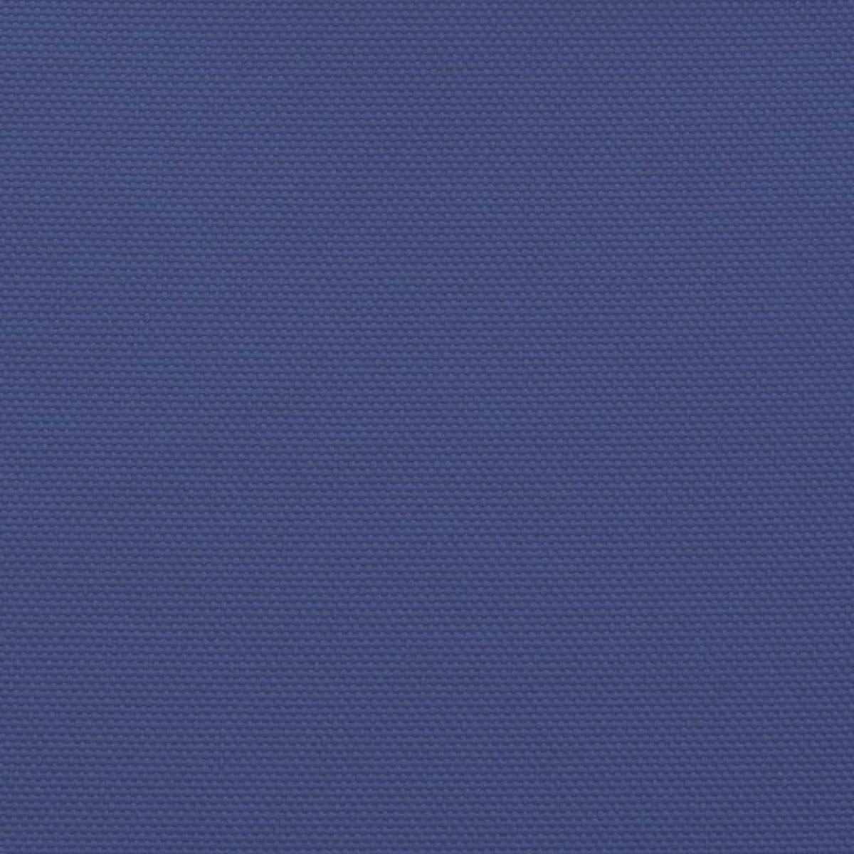 Un primo piano rivela una superficie strutturata in una tonalità blu unita. La trama sembra essere un tessuto intrecciato con un motivo sottile.