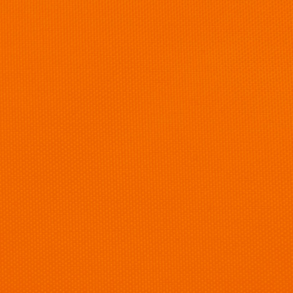 Primo piano di un tessuto arancione con un motivo strutturato sottile. Il colore è un arancione solido e vibrante, distribuito uniformemente.