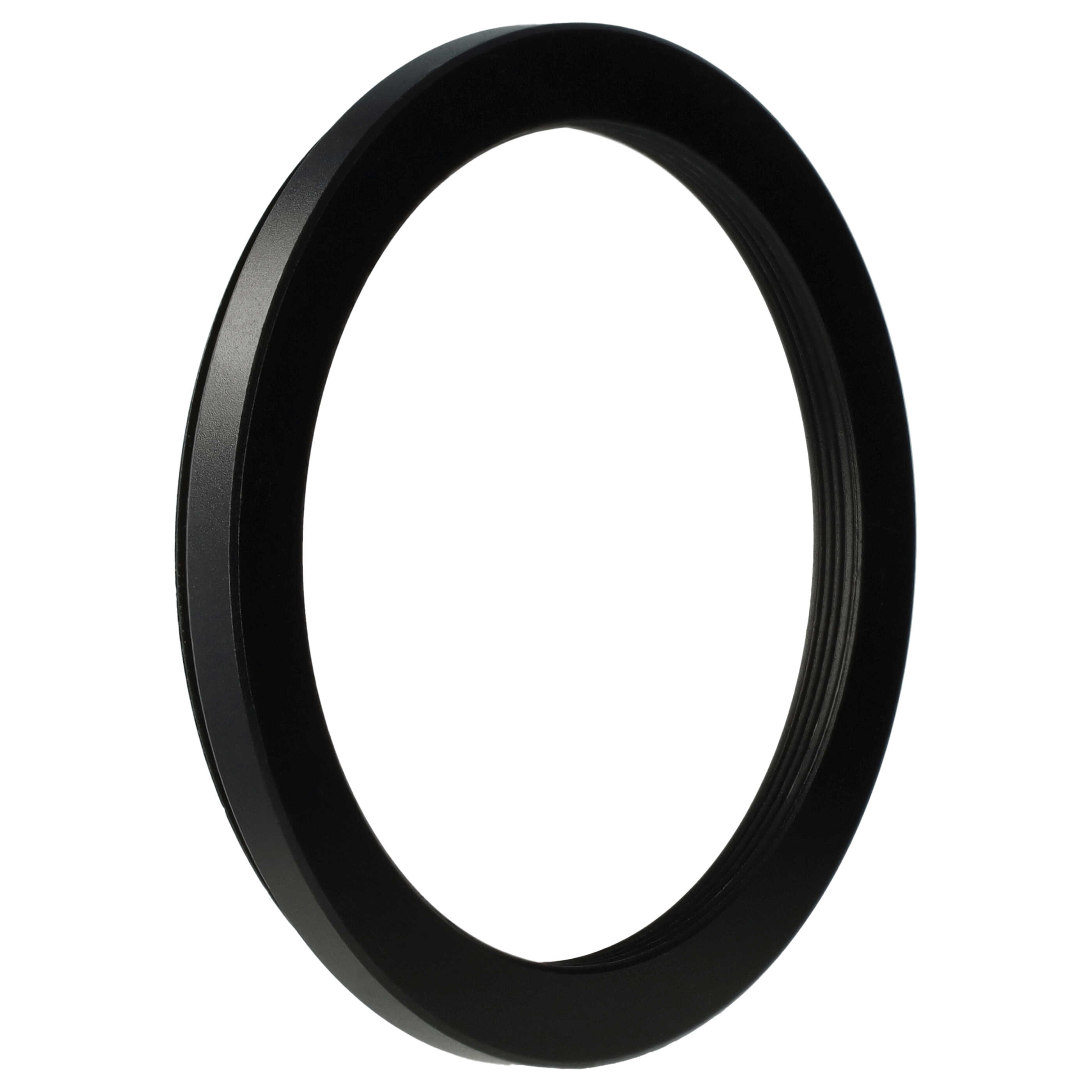 Ein schwarzer, kreisförmiger Ring ist auf einem weißen Hintergrund zentriert. Der Ring scheint aus Metall zu sein.