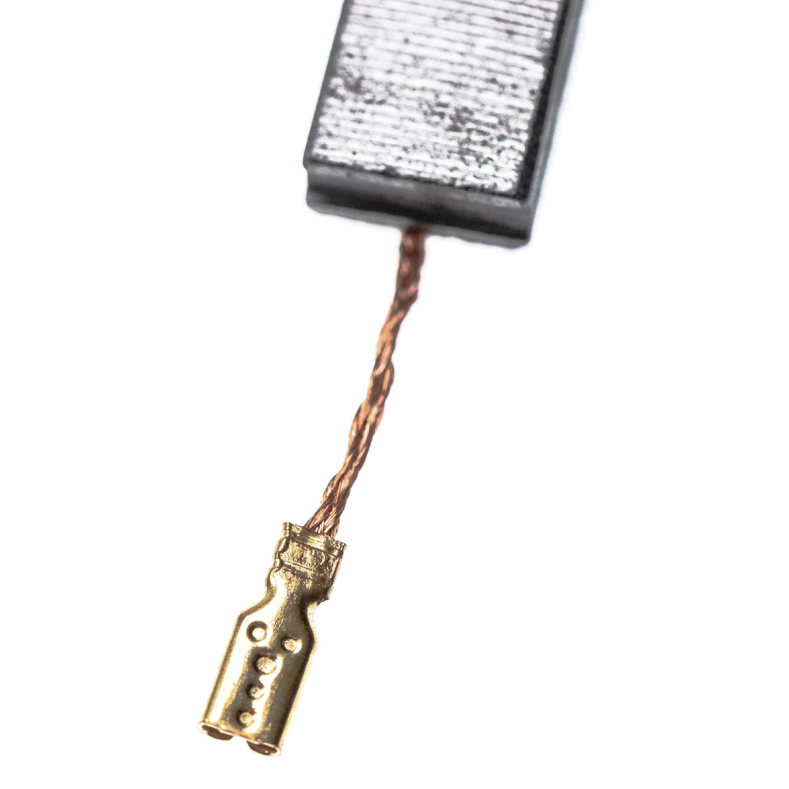 Nahaufnahme eines kleinen Teils, wahrscheinlich elektrisch. Es hat eine metallische Oberseite, einen Kupferdraht und einen goldfarbenen Stecker.