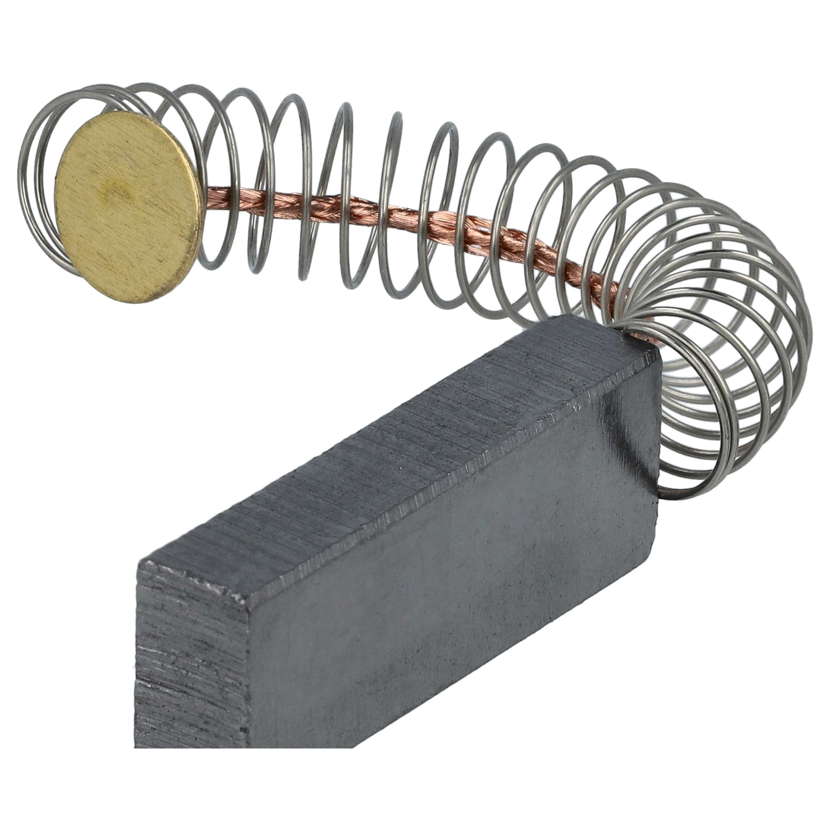 Das Bild zeigt eine Metallkomponente mit einem rechteckigen Block, einer Feder und einem goldfarbenen Kreisteil.