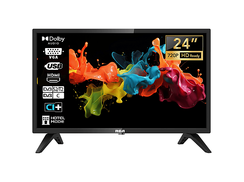 RCA NRB24HF1 LED TV (Flat, 24 Zoll / 61 cm, HD-ready)